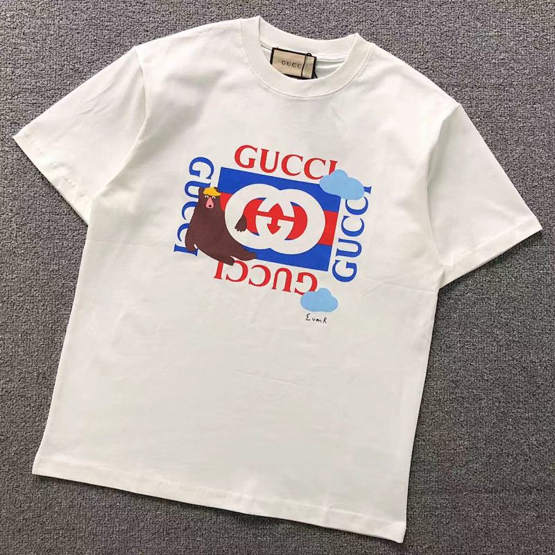 GUCCI T-SHIRT 5231964101（im 170cm 60kg i wear size S in the phot)