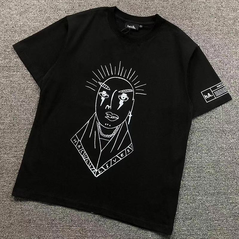 HA⭐U⭐LA T-SHIRT 3204156017（im 170cm 60kg i wear size S in the phot）