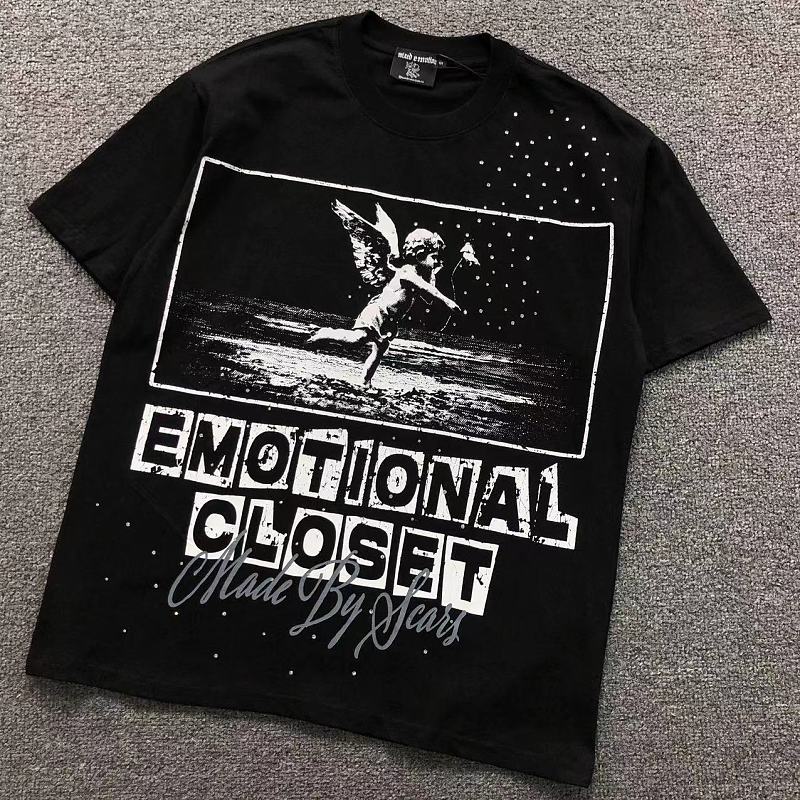 MIXED EMOTION T-SHIRT 3205273217（im 170cm 60kg i wear size S in the phot）