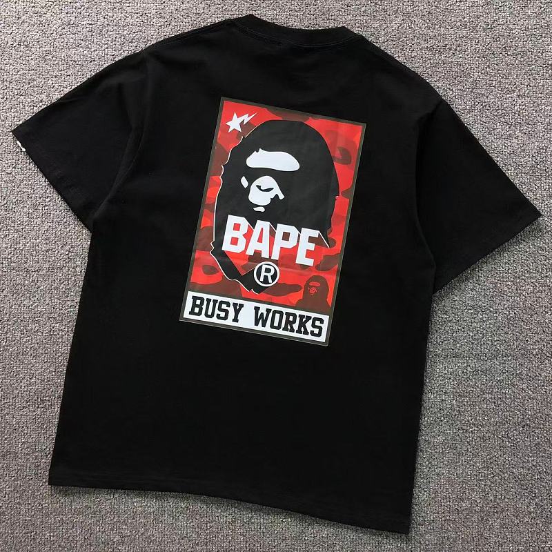 BAPE T-SHIRT 3205040417（im 170cm 60kg i wear size S in the phot）