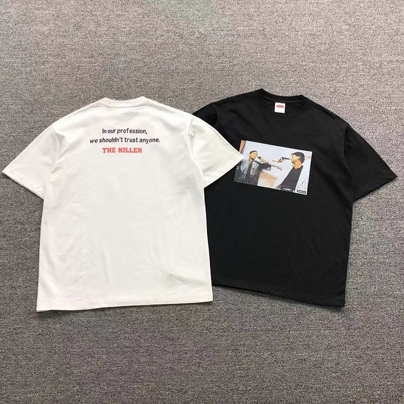 SUPREME T-SHIRT 212072121（im 170cm 57kg i wear size M in the phot）