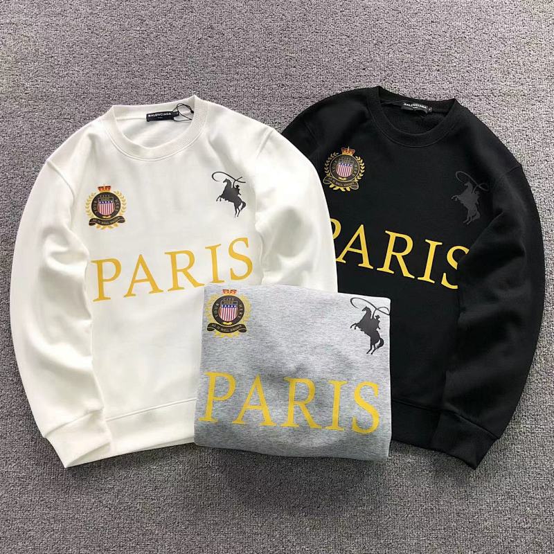 BALENCIAGA HOODIE 2112092101（im 170cm 60kg i wear size M in the phot）