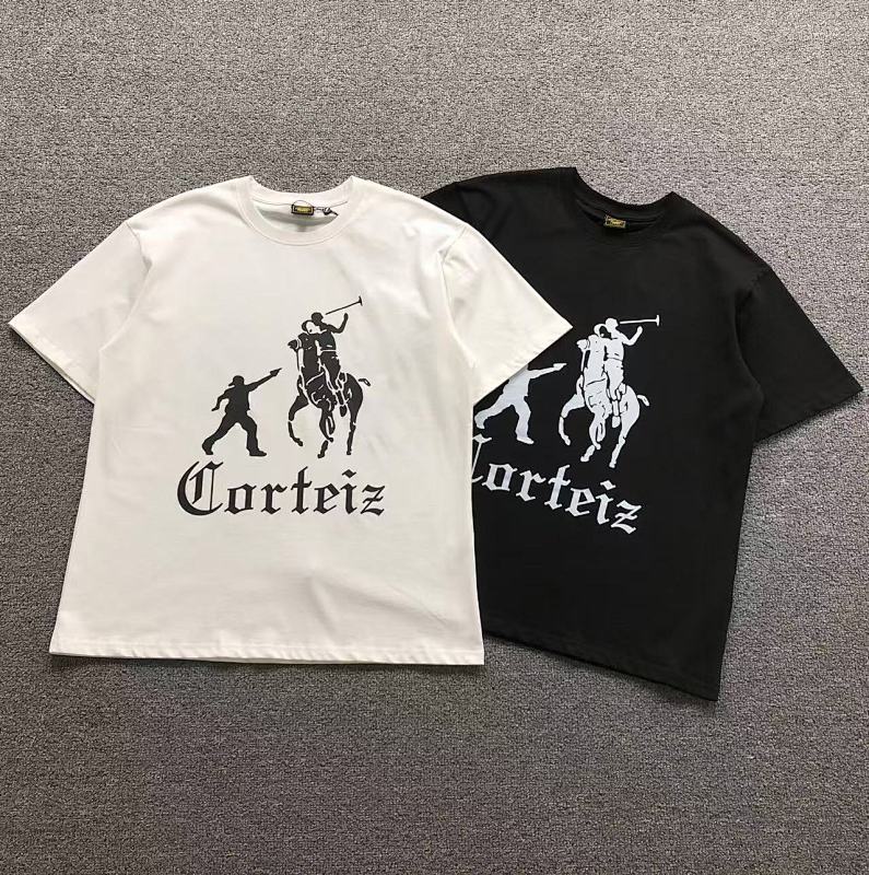 CORTEIZ T-SHIRT 3105100417（im 170cm 60kg i wear size L in the phot）