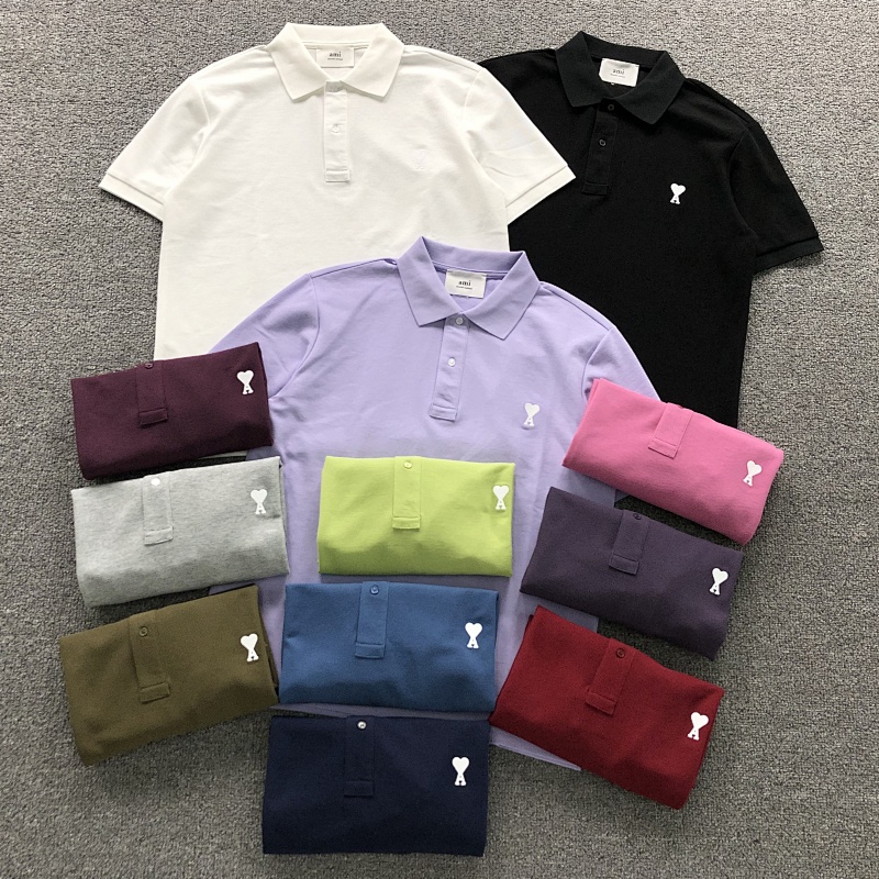 AMI POLO 3106230917（im 170cm 60kg i wear size S in the phot)