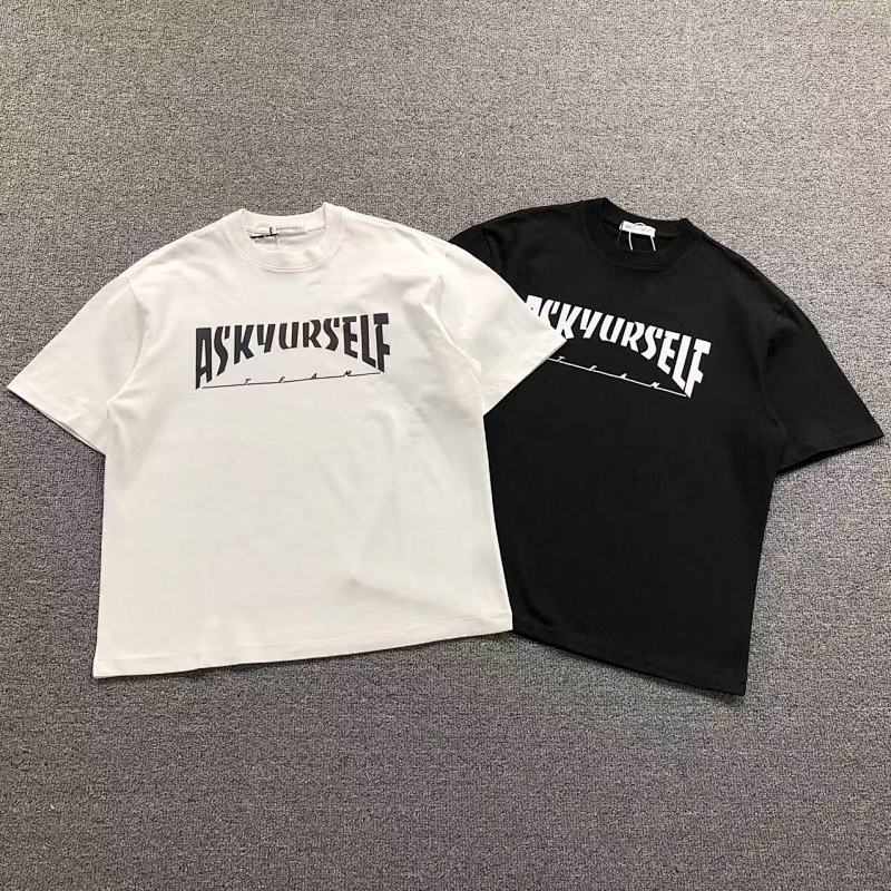ASKYURSELF T-SHIRT 4111270917（im 170cm 55kg i wear size S in the phot）