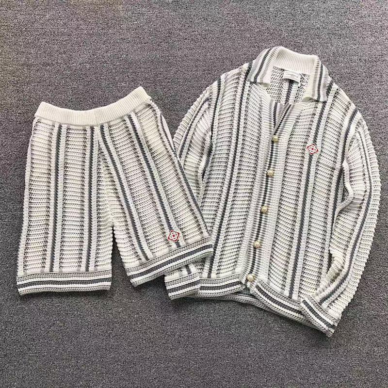 CASABLANCA SWEATER SHORTS 571602127（im 170cm 60kg i wear size M in the phot）