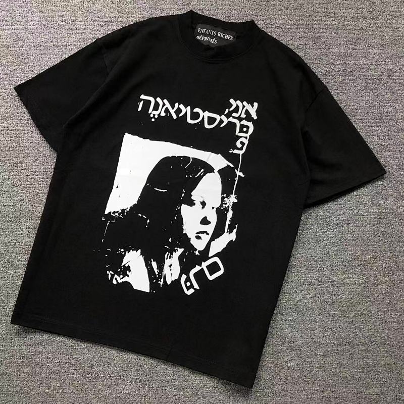 ENFANTS RICHES DEPRIMES T-SHIRT 5212456162（im 170cm 60kg i wear size S in the phot）