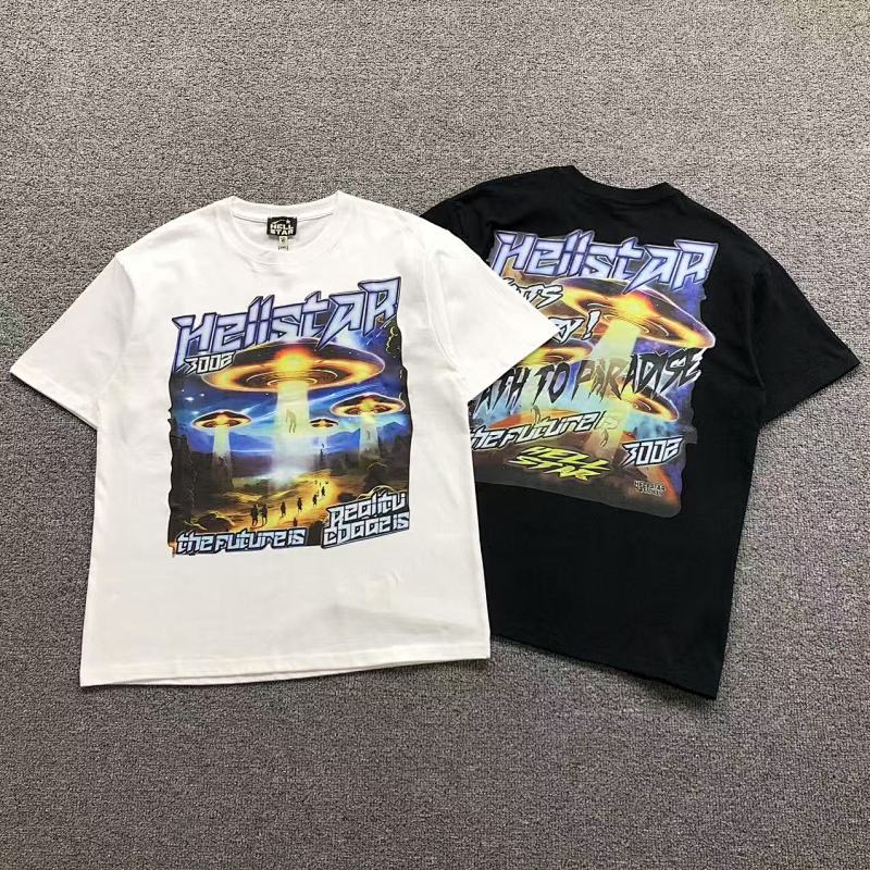 HELLSTAR T-SHIRT 56282189（im 170cm 60kg i wear size S in the phot）