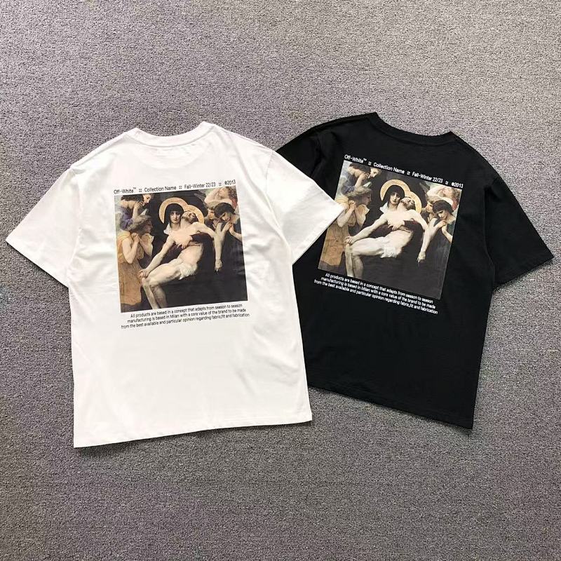 OFF-WHITE T-SHIRT 504230719（im 170cm 60kg i wear size XL in the phot）