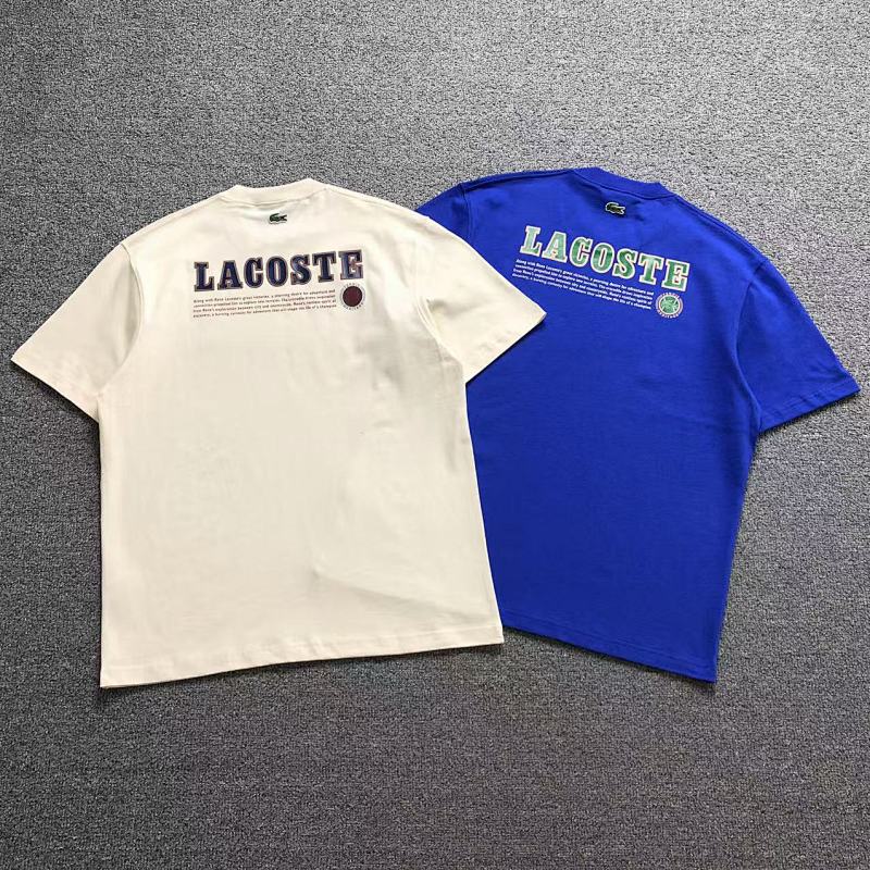LACOSTE T-SHIRT 22030756171（im 170cm 60kg i wear size XL in the phot）