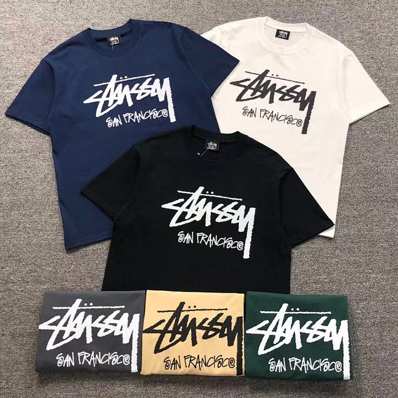 STUSSY T-SHIRT 1112170502（im 170cm 60kg i wear size M in the phot）