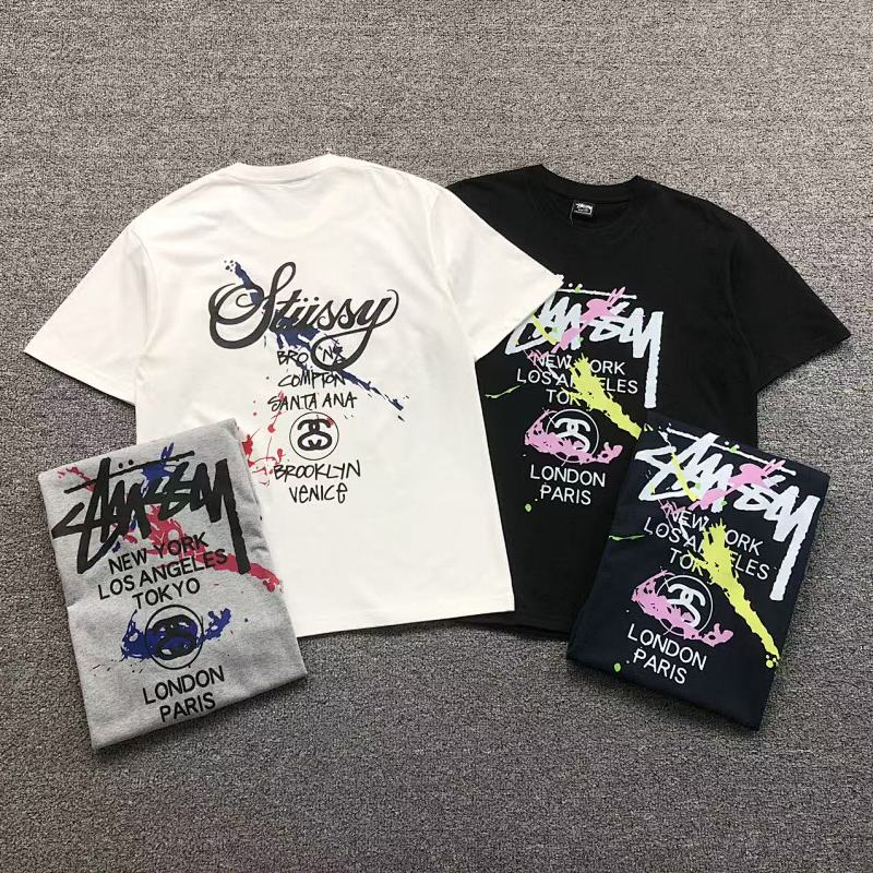 STUSSY T-SHIRT 3111050121（im 170cm 60kg i wear size M in the phot）