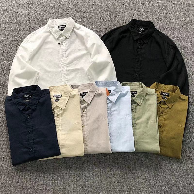 ERMENEGILDO ZEGNA SHIRT 4204101277（im 170cm 60kg i wear size L in the phot）