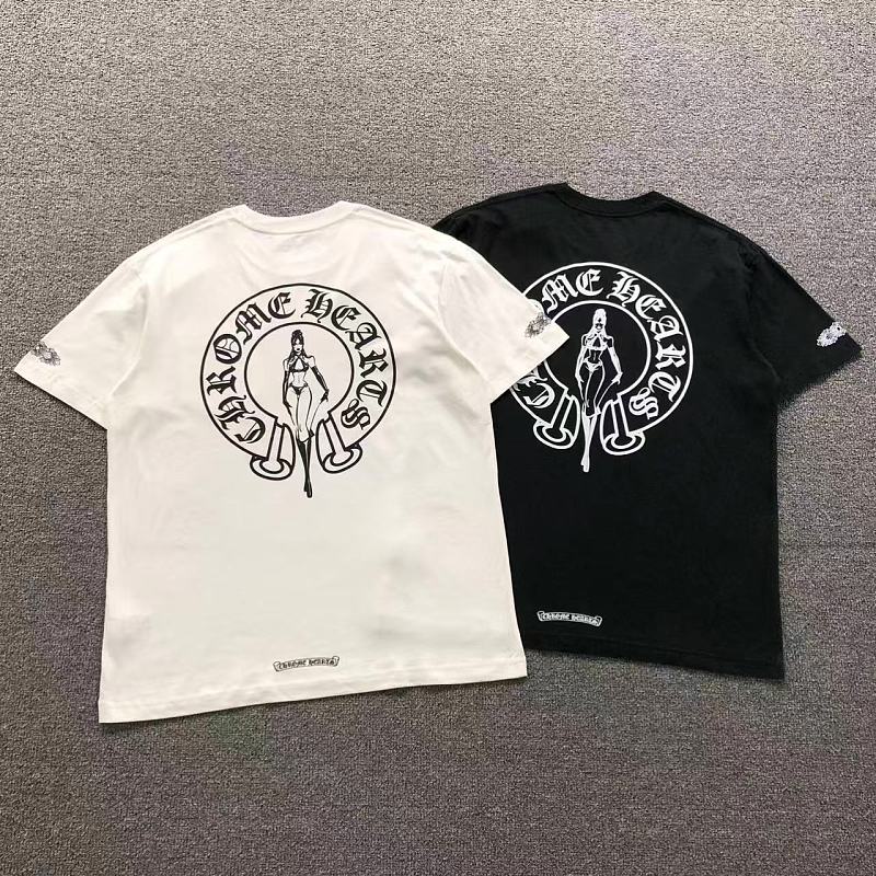 CHROME HEARTS T-SHIRT 3206221002 （im 170cm 60kg i wear size M in the phot）