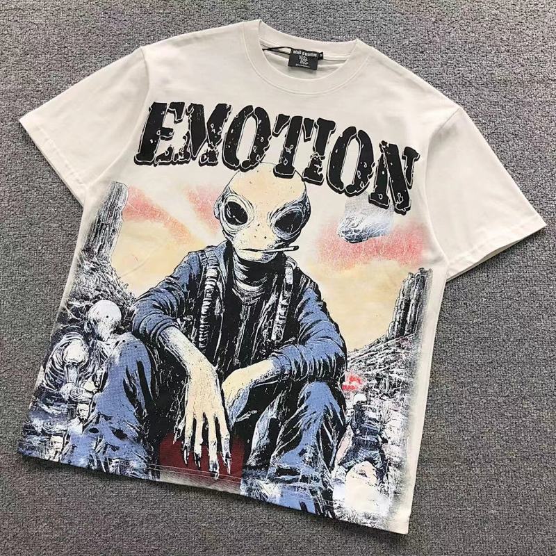 MIXED EMOTION T-SHIRT 523161291（im 170cm 60kg i wear size M in the phot）