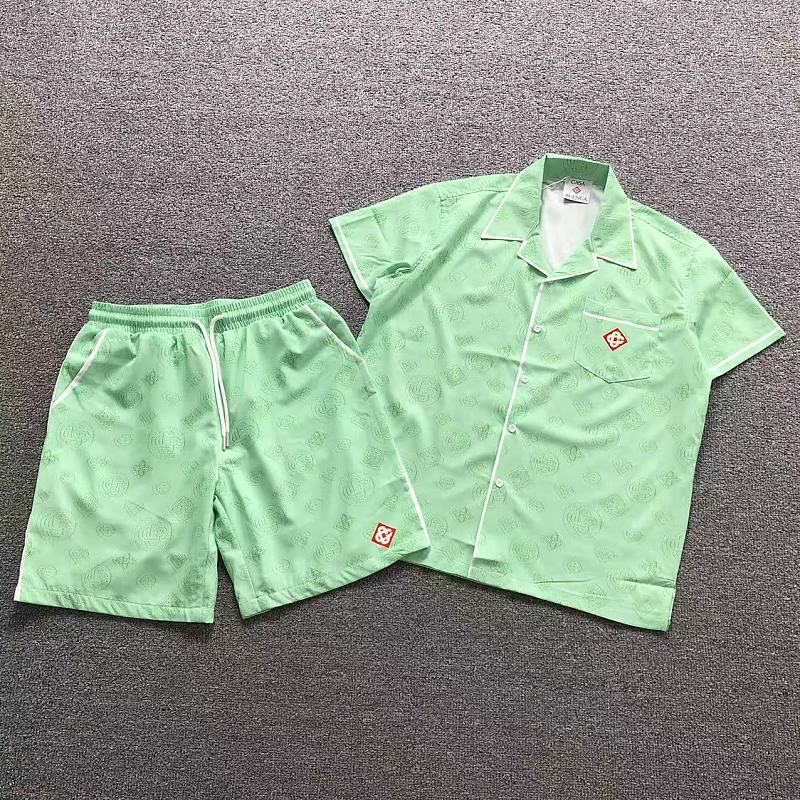 TOP SHORTS CASABLANCA SHIRT SHORTS 124250239