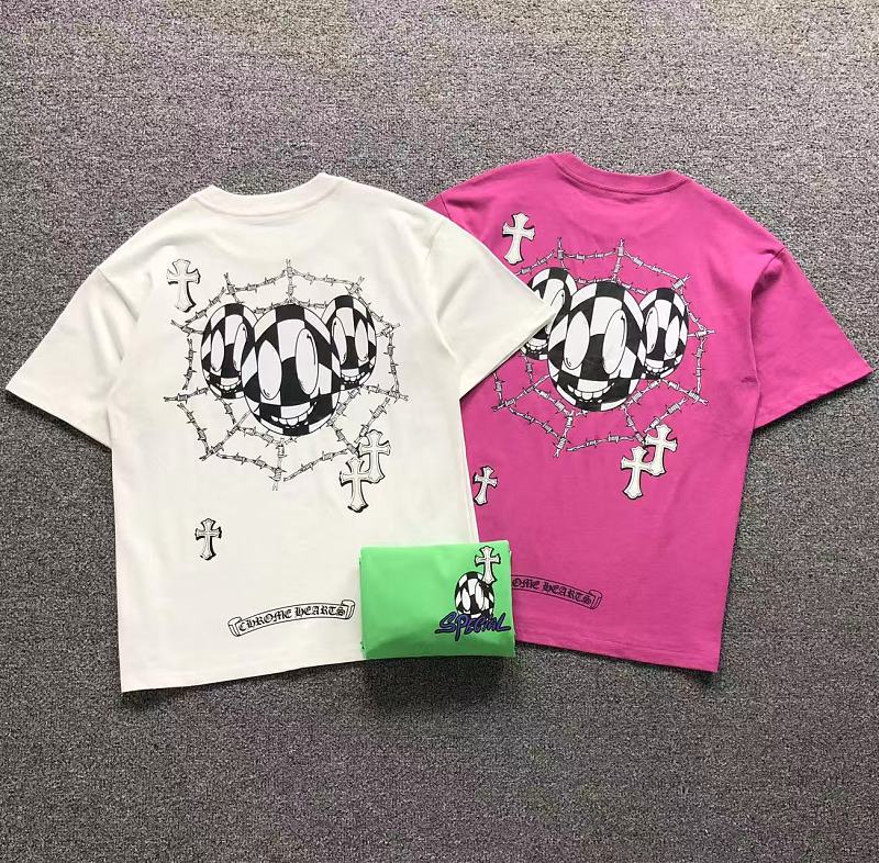 CHROME HEARTS T-SHIRT 42062304144（im 170cm 60kg i wear size M in the phot）