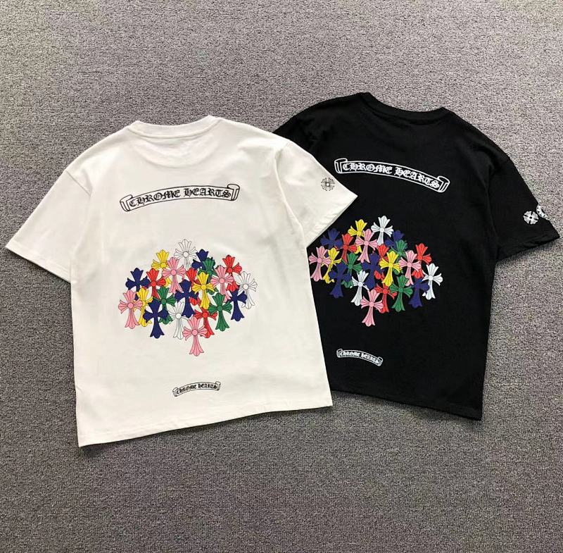 CHROME HEARTS T-SHIRT 4120601144（im 170cm 60kg i wear size M in the phot）