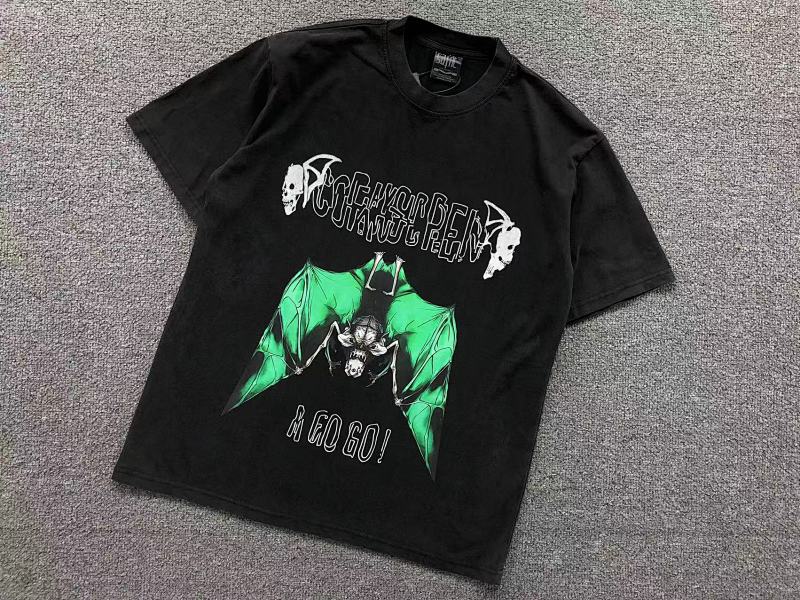 SAINT MICHAEL T-SHIRT 4105170917 （im 170cm 60kg i wear size S in the phot）