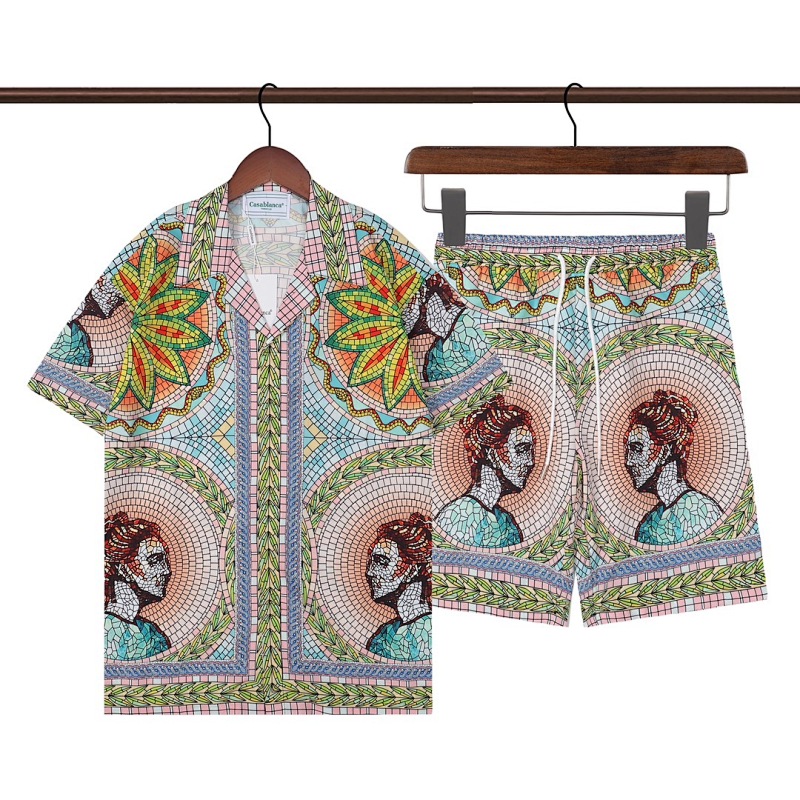 TOP TROUSERS CASABLANCA SHORTS SHIRT 160568
