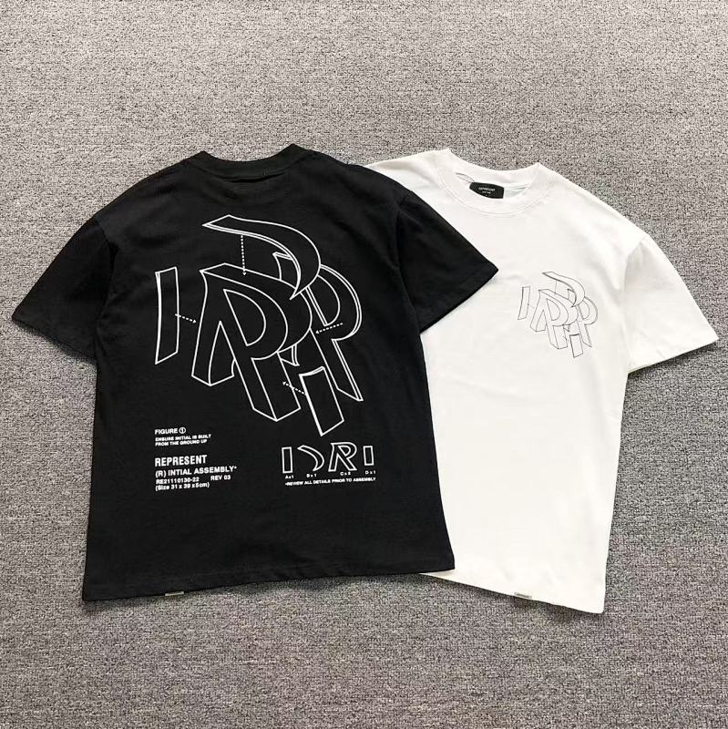 REPRESENT T-SHIRT 1104230568（im 170cm 60kg i wear size S in the phot）