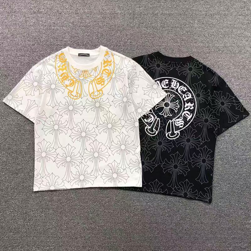 CHROME HEARTS T-SHIRT 42011520144（im 170cm 60kg i wear size M in the phot）