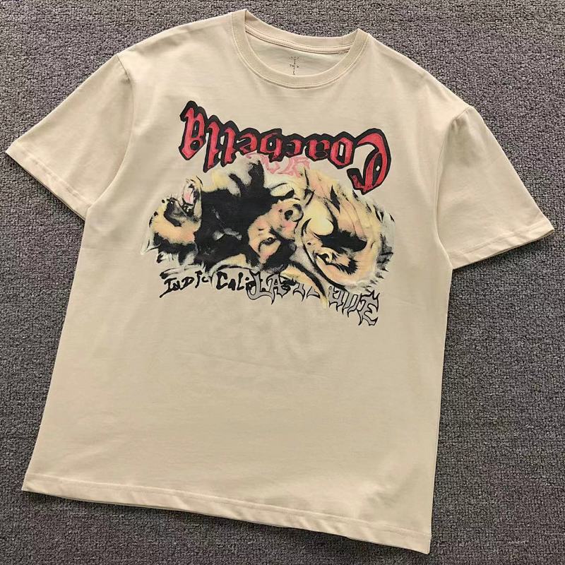 TRAVIS SCOTT T-SHIRT 57116791（im 170cm 60kg i wear size S in the phot）