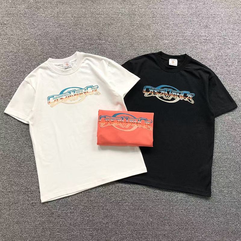 CASABLANCA T-SHIRT 1107080732（im 170cm 60kg i wear size M in the phot）