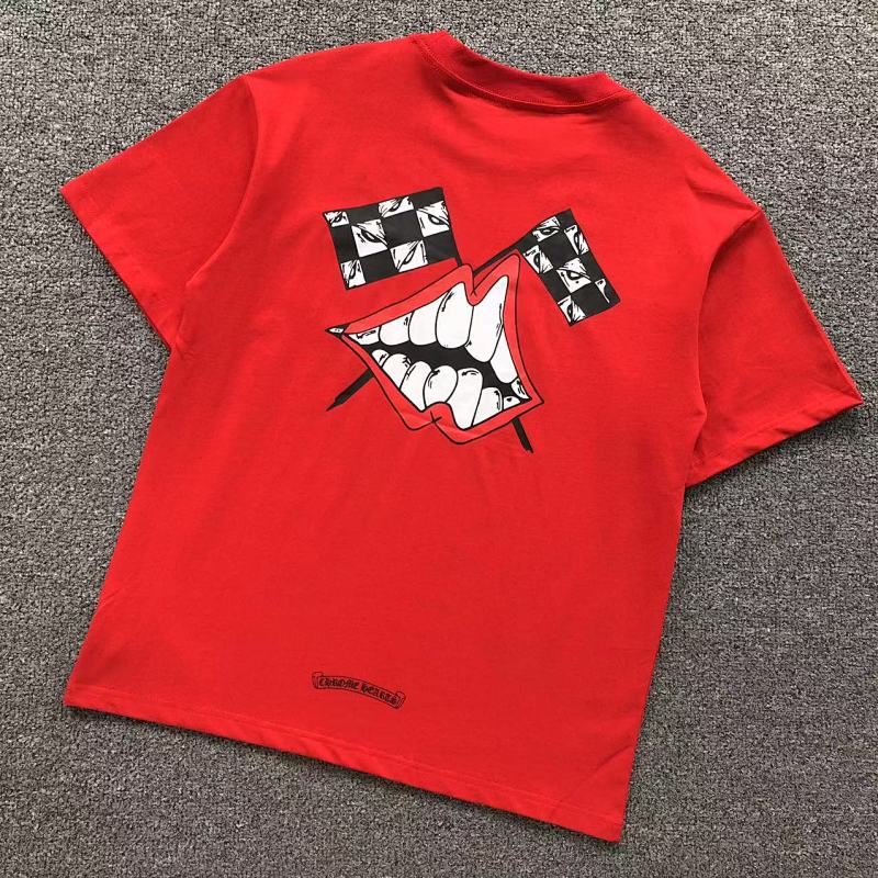 CHROME HEARTS T-SHIRT 42011536144（im 170cm 60kg i wear size M in the phot）
