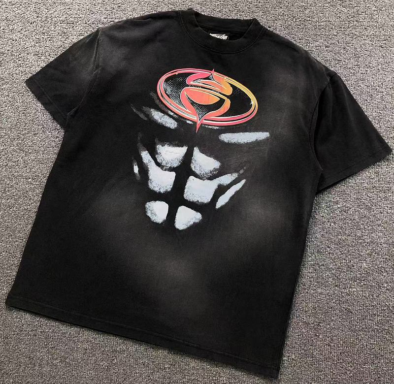 HELLSTAR T-SHIRT 5260849162（im 170cm 60kg i wear size M in the phot）