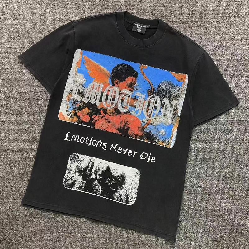 MIXED EMOTION T-SHIRT 3204252017 （im 170cm 60kg i wear size S in the phot）