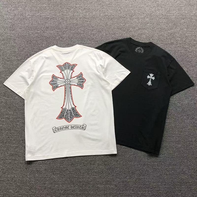 CHROME HEARTS T-SHIRT 4105070902（im 170cm 60kg i wear size M in the phot）