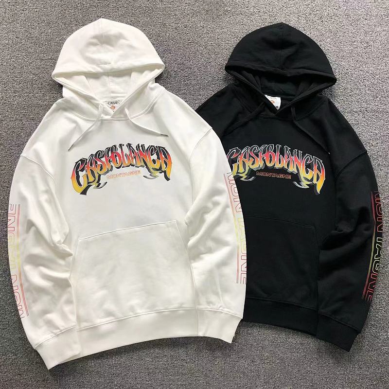 CASABLANCA HOODIE 3208190121（im 170cm 60kg i wear size M in the phot）