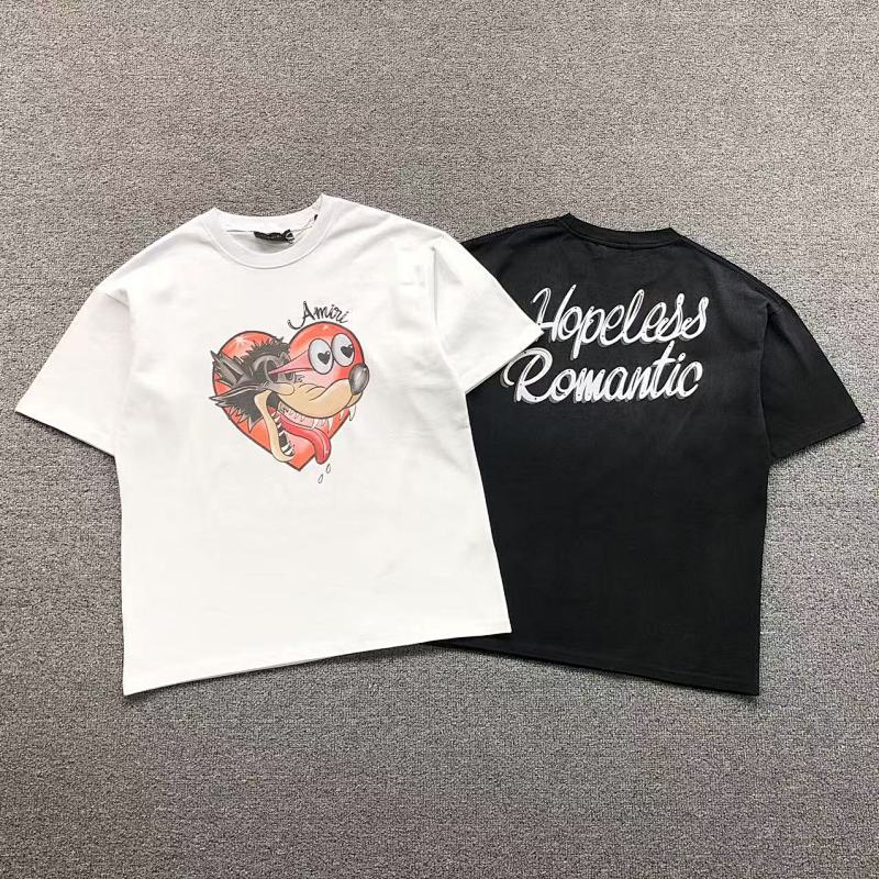 AMIRI T-SHIRT 41040111021 （im 170cm 60kg i wear size M in the phot）