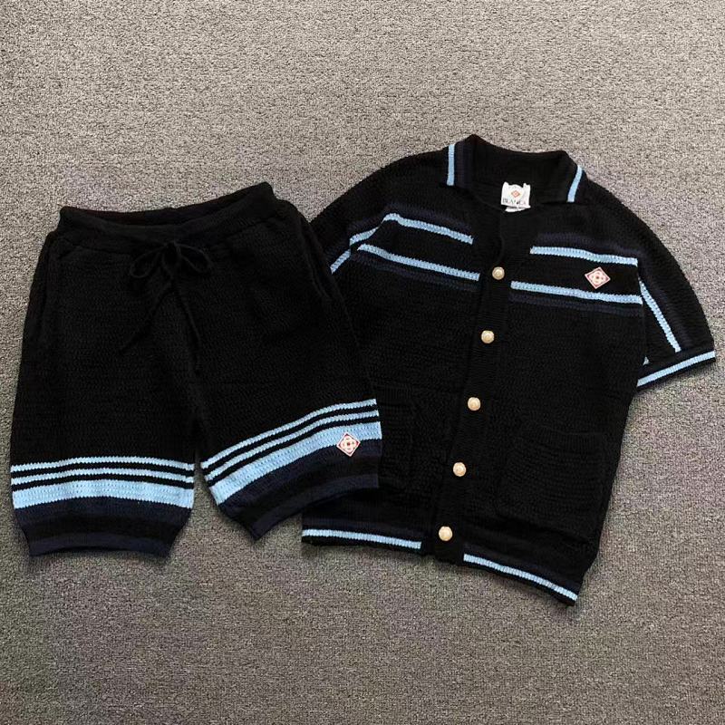 CASABLANCA SWEATER SHORTS 5211343127（im 170cm 60kg i wear size M in the phot）