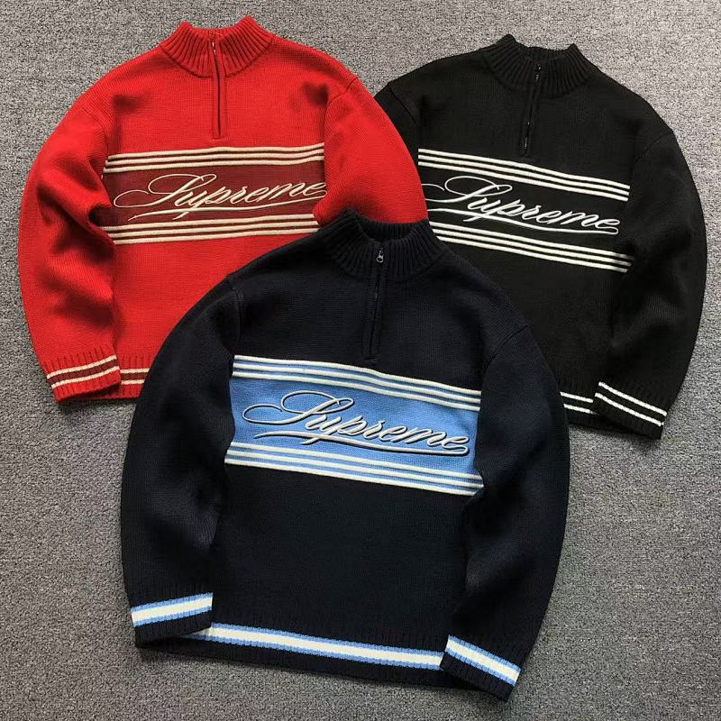 SUPREME SWEATER 21122703001（im 170cm 60kg i wear size M in the phot）