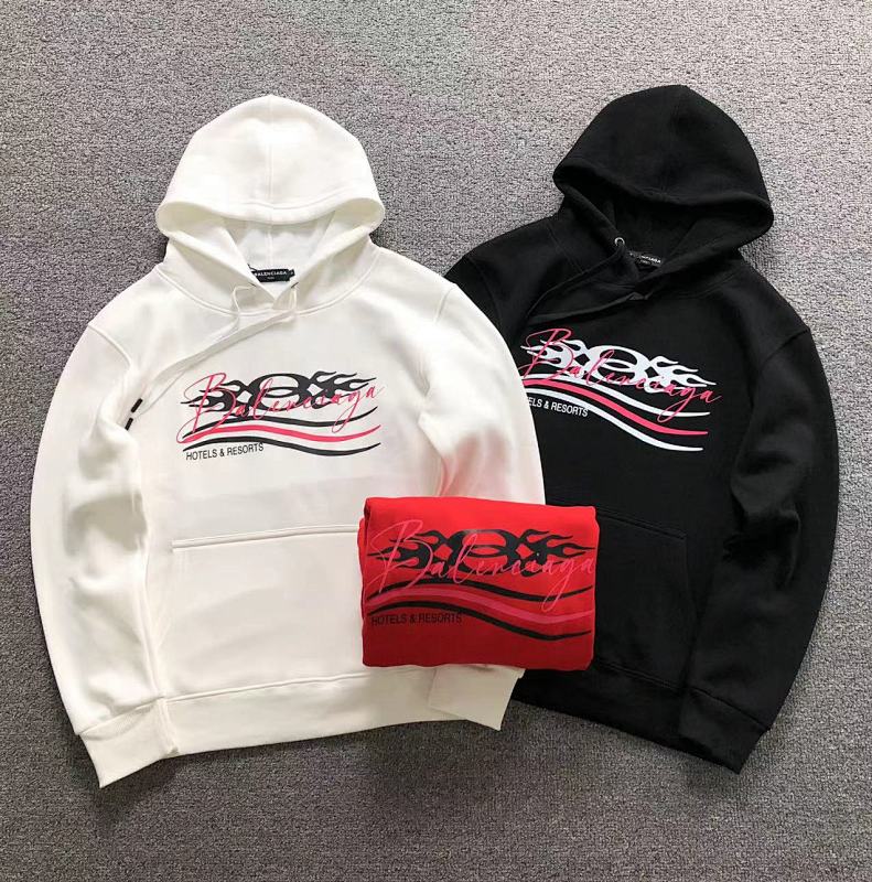 BALENCIAGA HOODIE 2112110201（im 170cm 60kg i wear size M in the phot）
