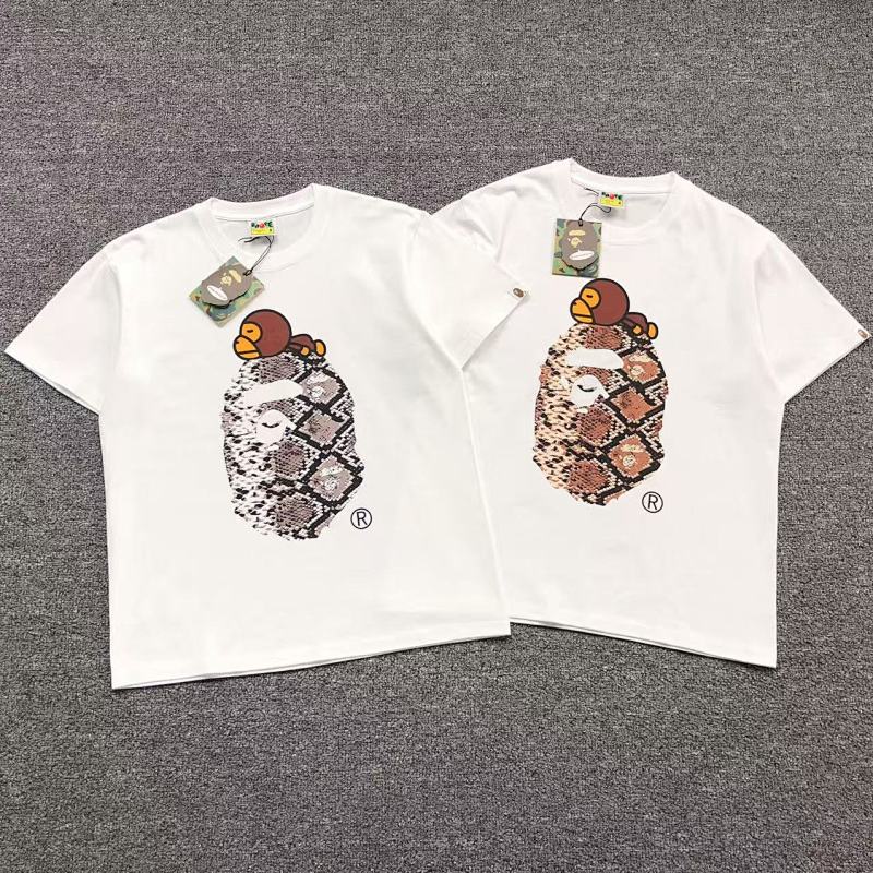BAPE T-SHIRT 3104180631（im 170cm 60kg i wear size M in the phot）