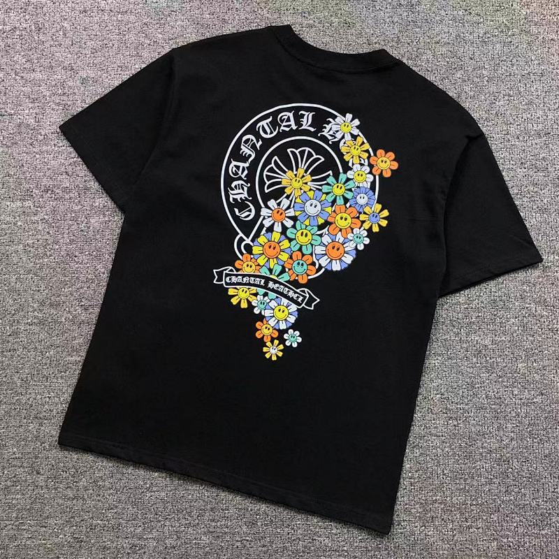 CHROME HEARTS T-SHIRT 42011509144（im 170cm 60kg i wear size M in the phot）