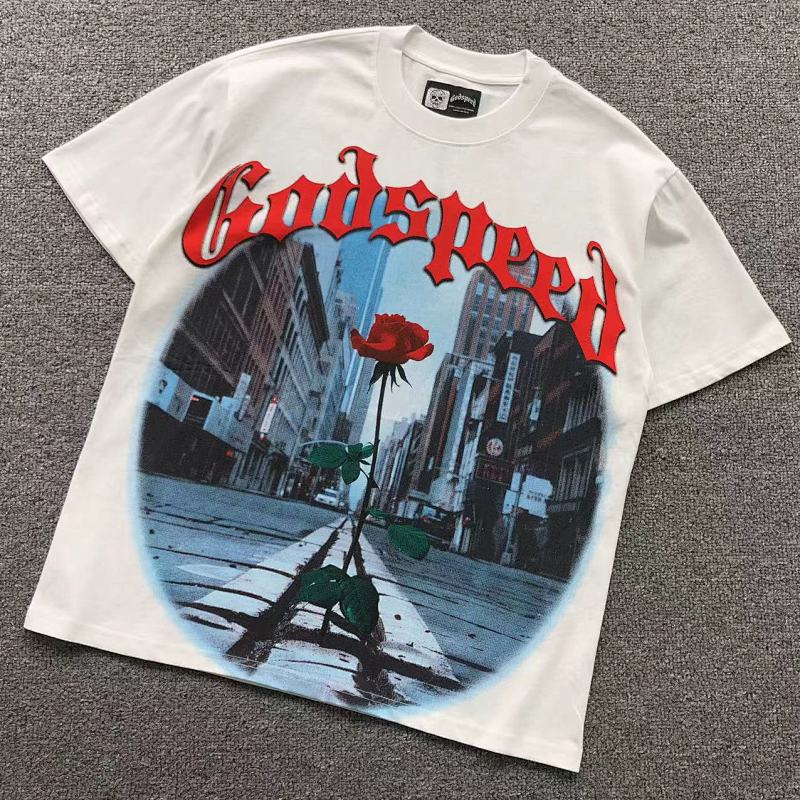 GODSPEED T-SHIRT 413120517（im 170cm 60kg i wear size S in the phot）