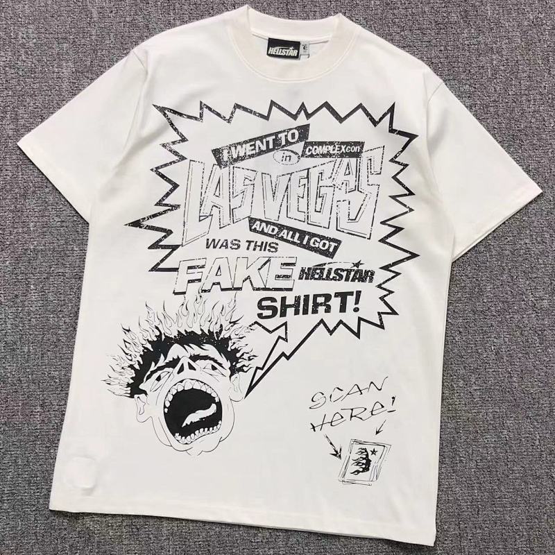 HELLSTAR T-SHIRT 412205972（im 170cm 57kg i wear size M in the phot）