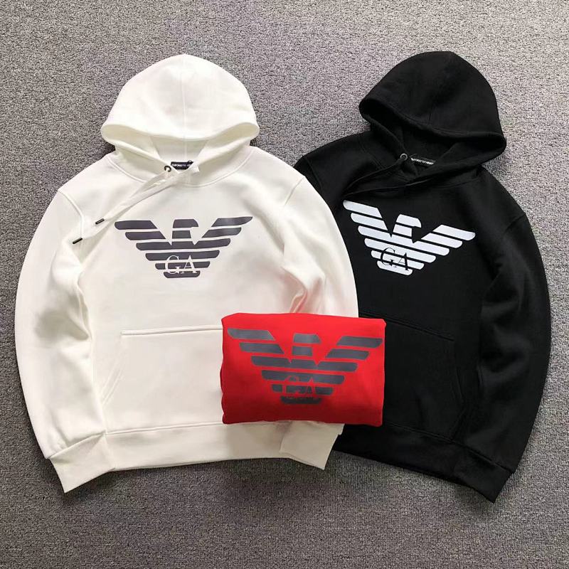 EMPORIO ARMANI HOODIE 2112110501（im 170cm 60kg i wear size M in the phot）