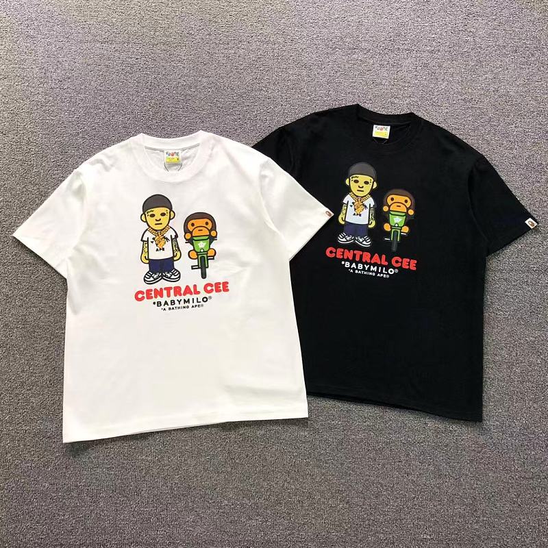 BAPE T-SHIRT 124151631（im 170cm 60kg i wear size L in the phot）