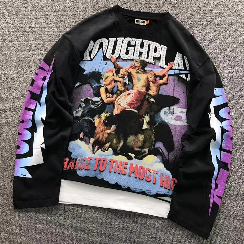 ROUGH PLAY LONG SLEEVED 3112100617（im 170cm 60kg i wear size S in the phot）