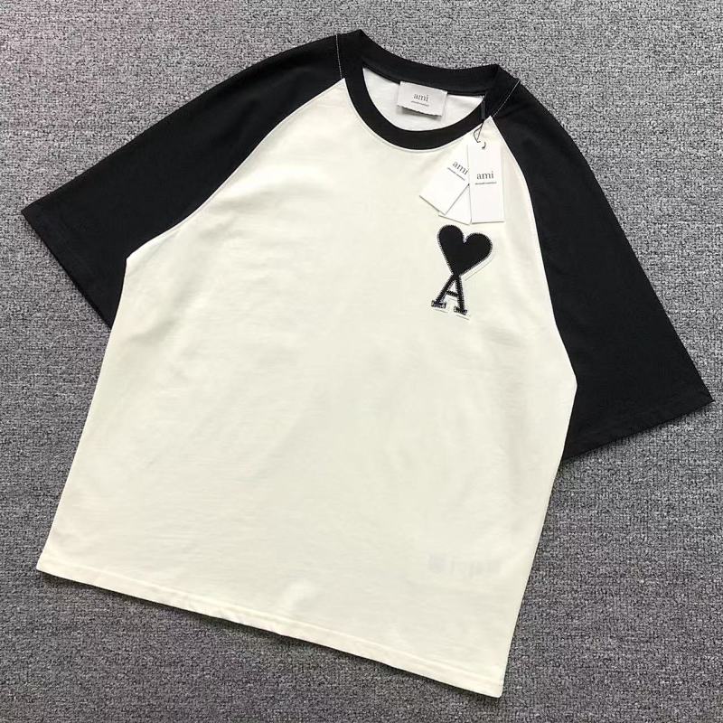 AMI T-SHIRT 4203181377（im 170cm 60kg i wear size M in the phot）