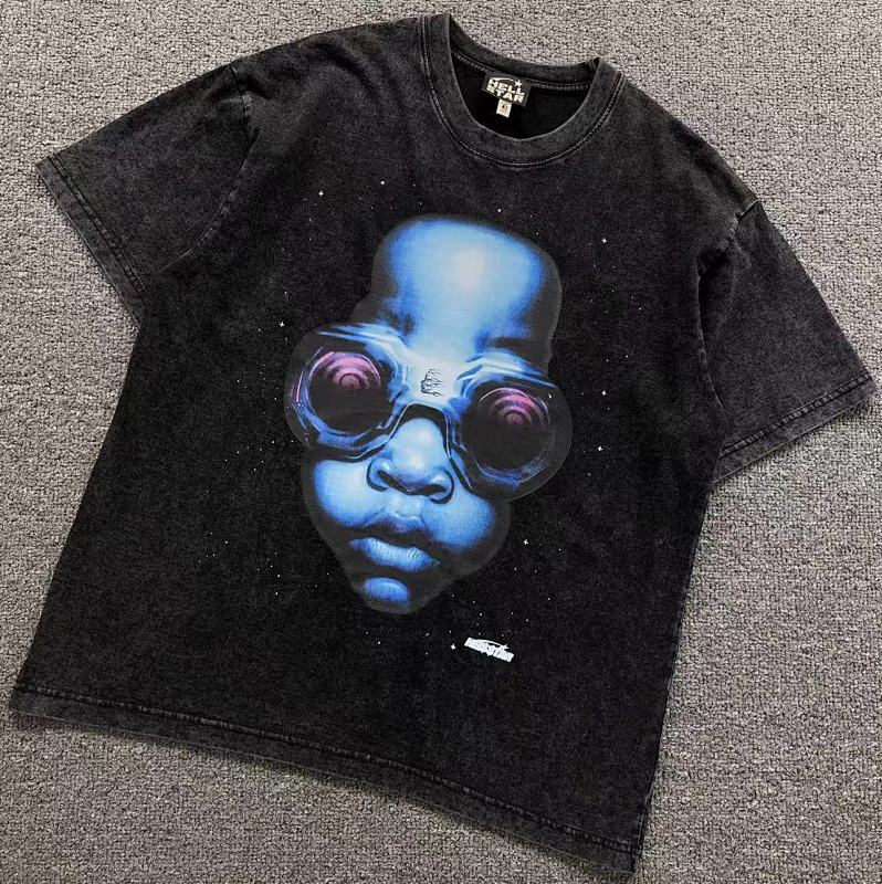 HELLSTAR T-SHIRT 503142889（im 170cm 60kg i wear size S in the phot）