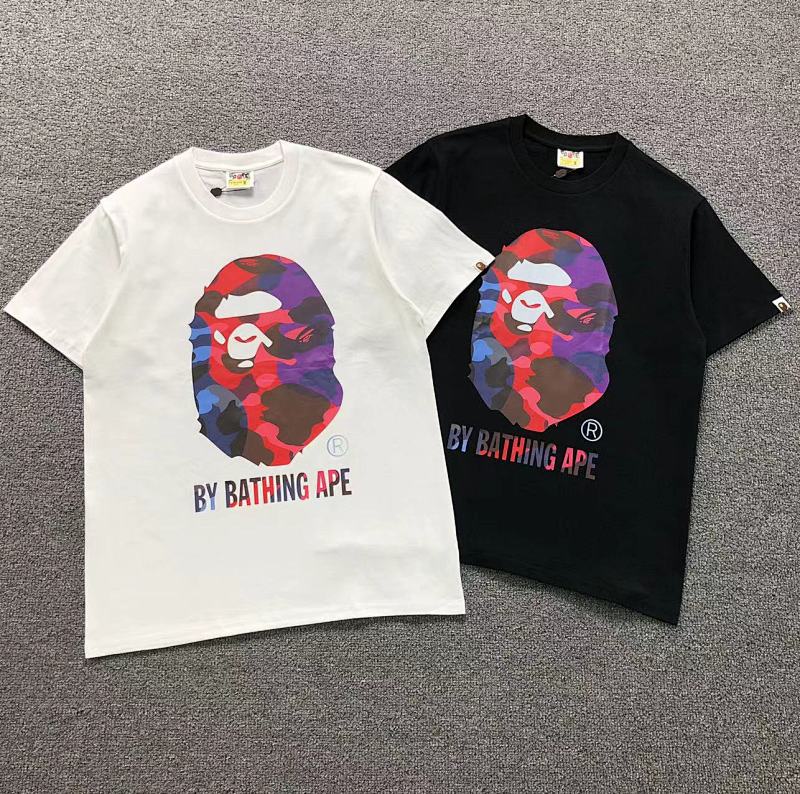 BAPE T-SHIRT 4110110298（im 170cm 60kg i wear size M in the phot）