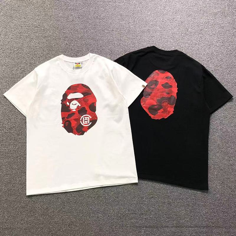 BAPE T-SHIRT 4206100398（im 170cm 60kg i wear size L in the phot）