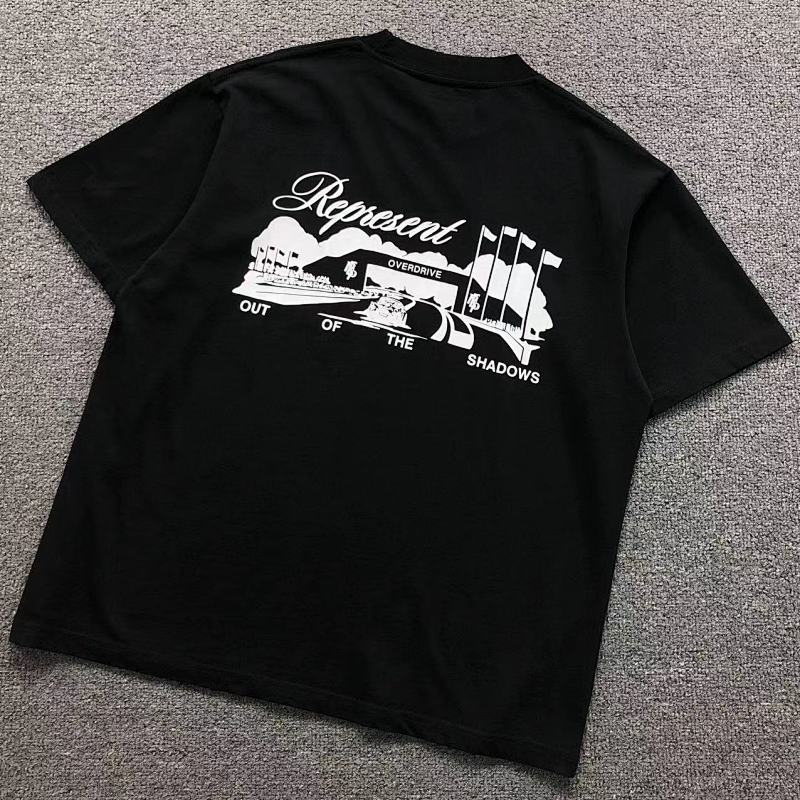 REPRESENT T-SHIRT 22040622125（im 170cm 60kg i wear size M in the phot）