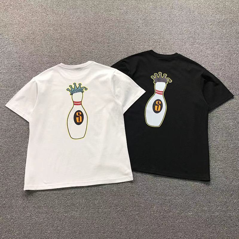 STUSSY T-SHIRT 502241982（im 170cm 57kg i wear size M in the phot）